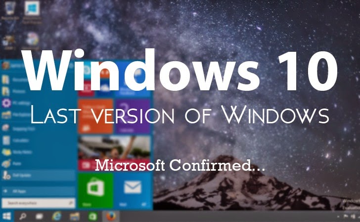microsoft-windows10 is the latest version of win